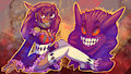 Gengar Gijinka by lastres0rt