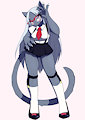 Gray Cat Girl