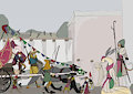 Stoat Caravan by OmnipresentCrayon