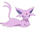Lounging Espeon