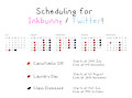2019 Comic Schedules!