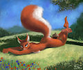 Squirrel Around by SnakE