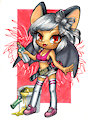 chibi pin up bat by Blume