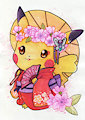 Pikachu Maiko by Blume