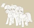 Three ponies - Com