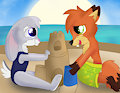 Beach buddies