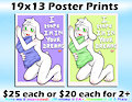 - SFW Asriel 19x13 Prints -