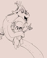 MLP - discord holding a colt