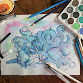 Alolan Vulpix and Ninetales