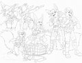 [CM] Flare Dark Digital Sketch Page by Malachyte