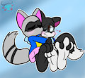 (Commission) Cuddly Couple