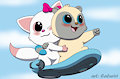 Yoo Hoo and Pammee
