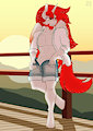 Red quasar by tatemil