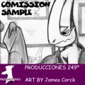 Comission Sample - James taking a break. 