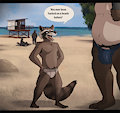 A Whitie-Clad Beachbum