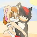 Hot couple in the beach by Soulyagami64