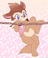 Winnie: Hanging in there by Raiyathemouse