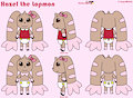 Hazel Lopmon (NebulaNursery) Model Sheet NEW