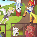 *YCH*_Playtime in the park by Fuf