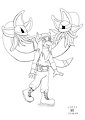 Self Inflicted Controller Wedgie (Lineart)