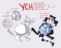 Belly Up YCH by doublecue