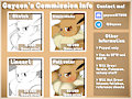 Commission info