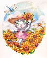 Miko in Sunflower
