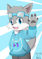 A cute Wolf (Commission)