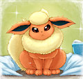Clean Flareon by OtakuAP