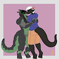 COM-Drake and Liat (DrakeRyuujin) by adagadeprata