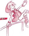 Rare Human-themed drawing- "LRRH Project" by KelperFoxWolf