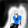 angel whitewerewolf by WhiteWerewolfofJordan