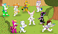 Water gun attack! by Bunnyoffuzz