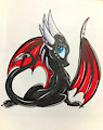 Cynder Doodle by PlagueDogs123
