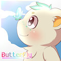Butterfly boop by Flo0cK3