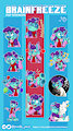 Brainfreeze Pup Stickers