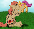 Eating a Crusader by Yiffox