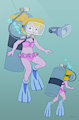 Chipmunks Adventure Brittany Scuba by darkbunny666