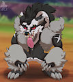 Squatting Obstagoon