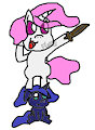luna and celestia trench totem