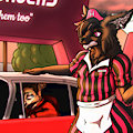 Commission:Happy's Burgers by Catastrophy