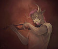 The Violin by AJF