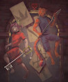 Feline Hearts by AJF