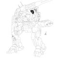 Comm Jarylan: Roughneck Custom BattleMech by ProjectShadowcat