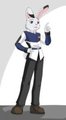 Thumper in uniform by ThumperBunny