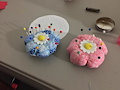 2 petal pincushions