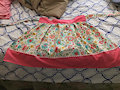 Vintage style half apron