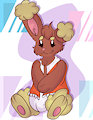 Dawn's Baby Buneary -By KibaCPup-