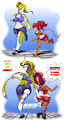 Jogging with Britanny by DonkeySonic