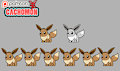 Eevee - Stand Action [WIP shimeji][animated]
